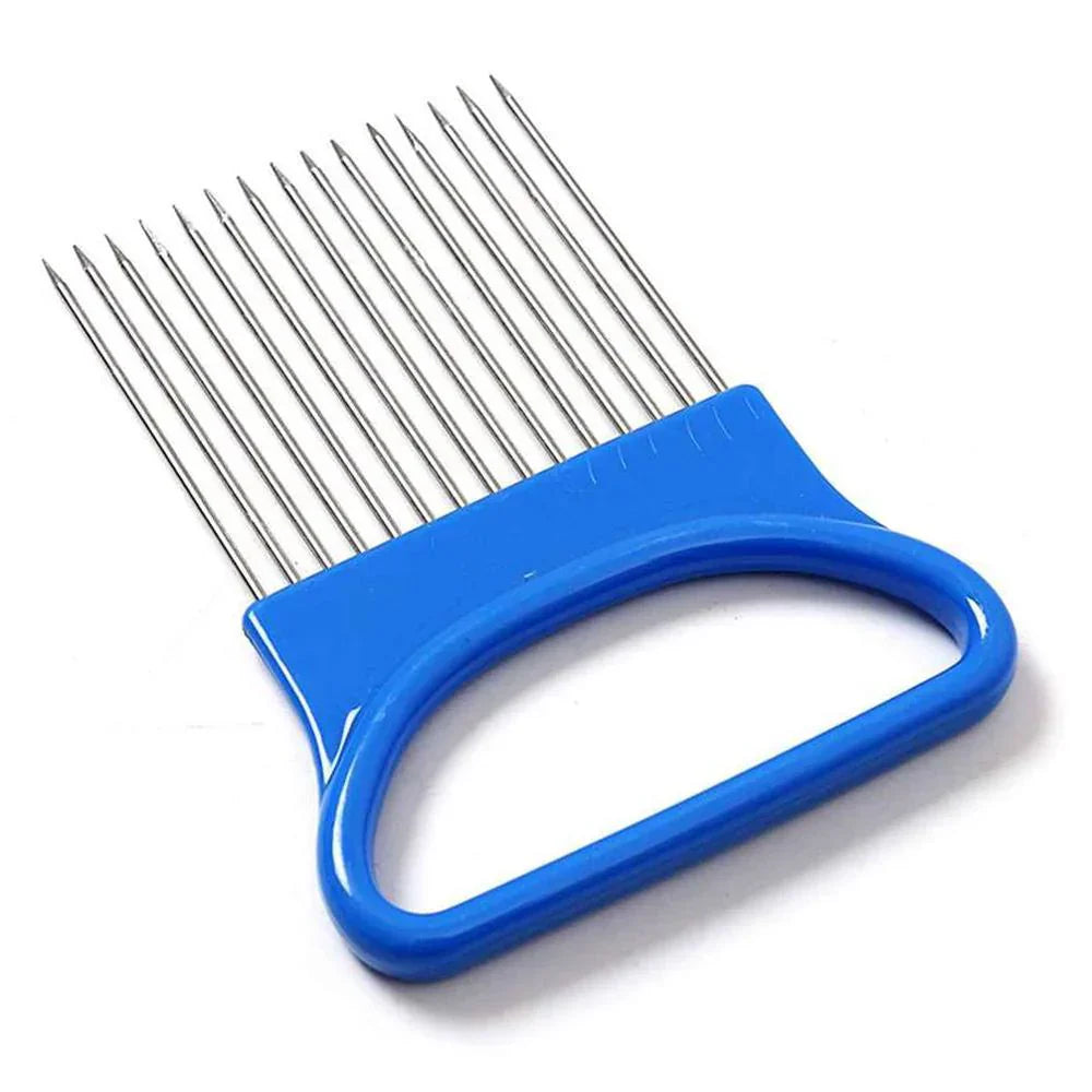 Proslice - Stainless Steel Onion Holder for Safe and Precise Slicing