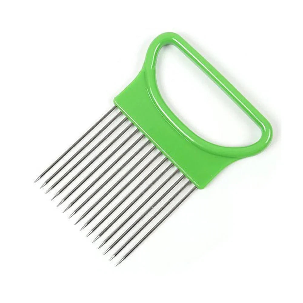 Proslice - Stainless Steel Onion Holder for Safe and Precise Slicing