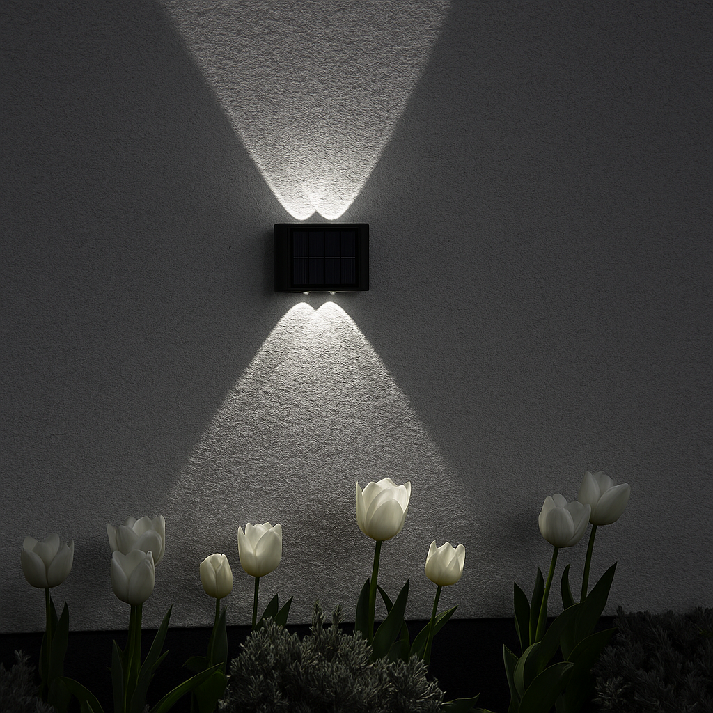 Solar Wall Lights with Led