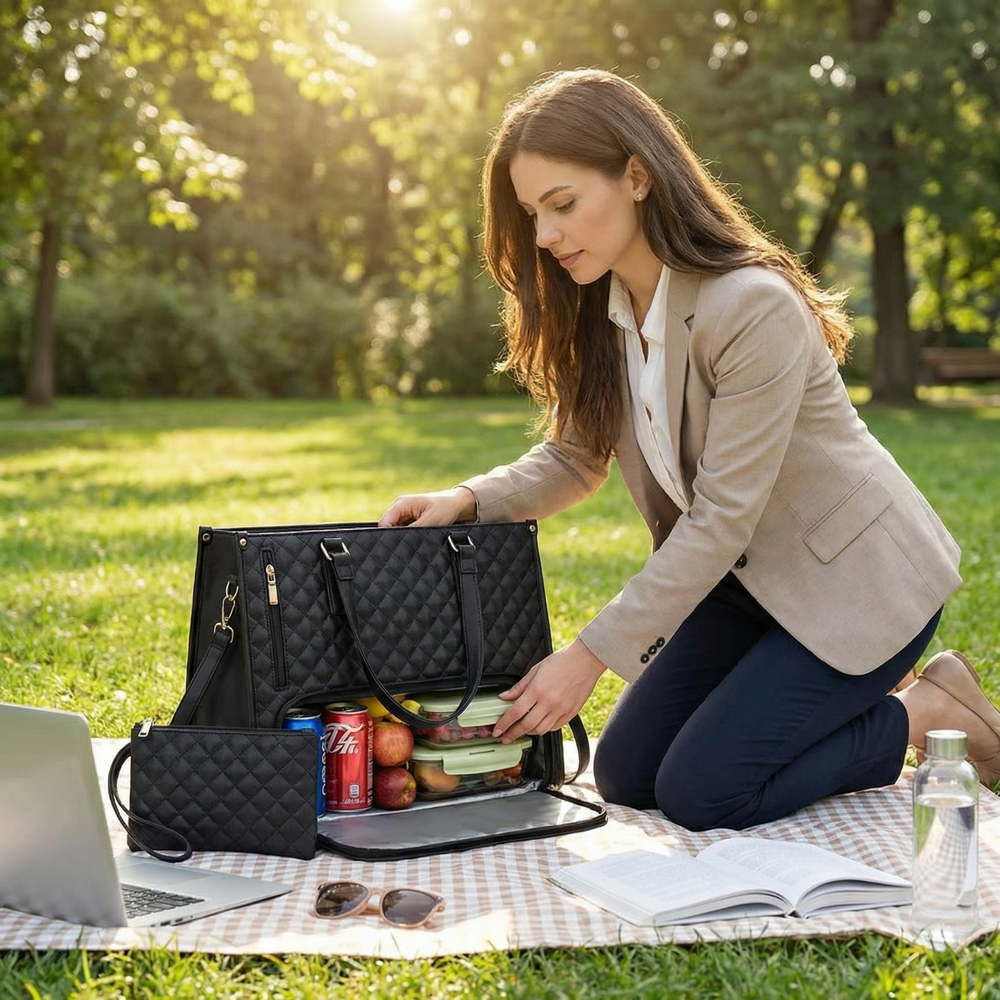 All-in-One Women’s Handbag with Integrated Cooler