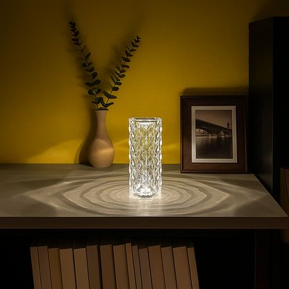 Romantic Crystal Table Lamp - Elegance and Style for Your Home