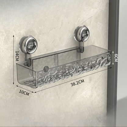 Bathroom Suction Cup Corner Shelf