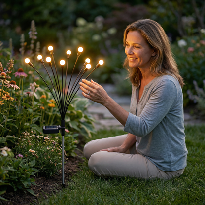 Solar Firefly Garden Lights