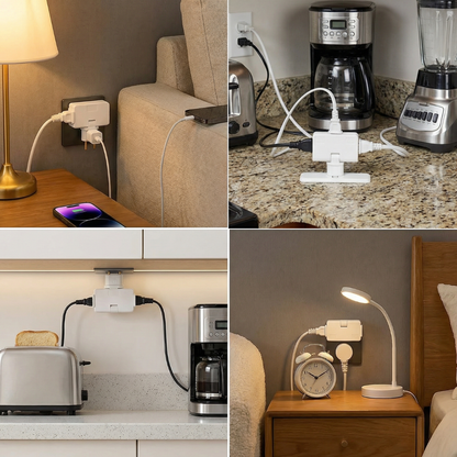 Multiple Angle Power Socket – A Practical Solution for Tight Spaces