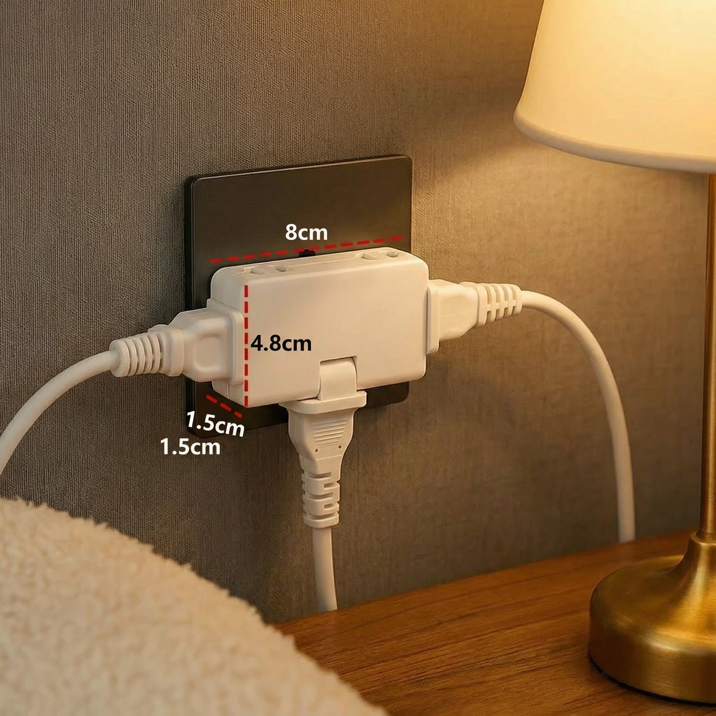 Multiple Angle Power Socket – A Practical Solution for Tight Spaces