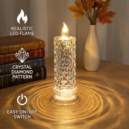 LED Crystal Candle Light