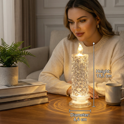 LED Crystal Candle Light