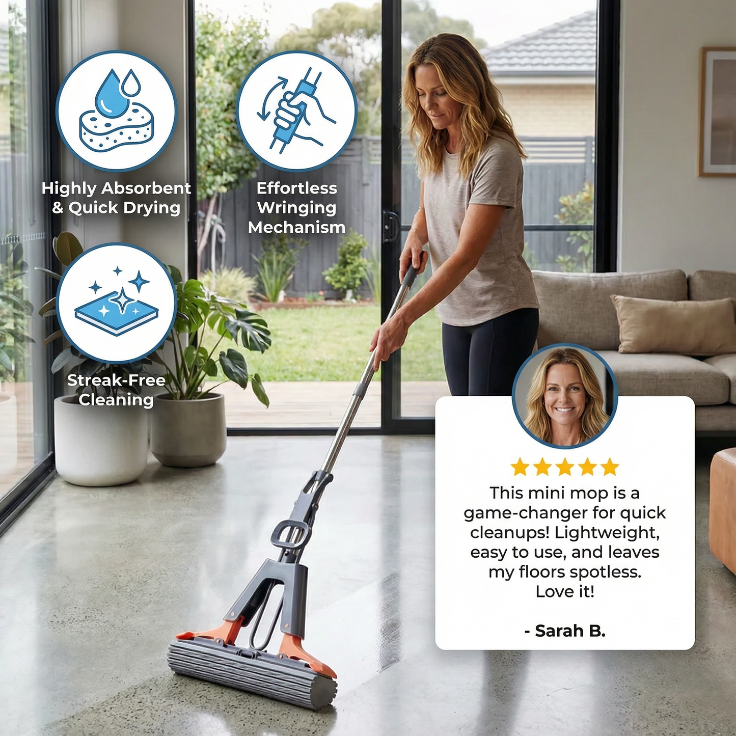 Mini All - Purpose Cleaning Rod