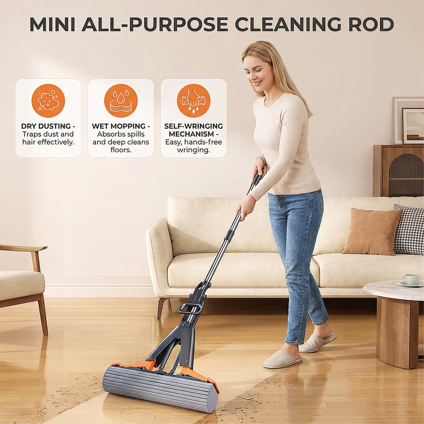 Mini All - Purpose Cleaning Rod