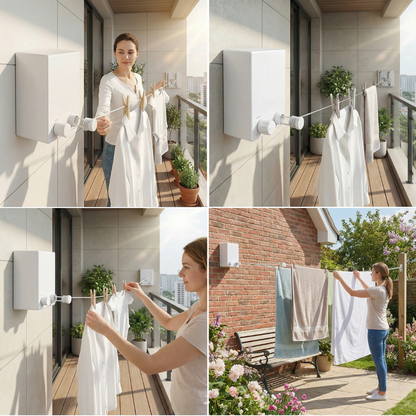 Practical Extendable Clothesline