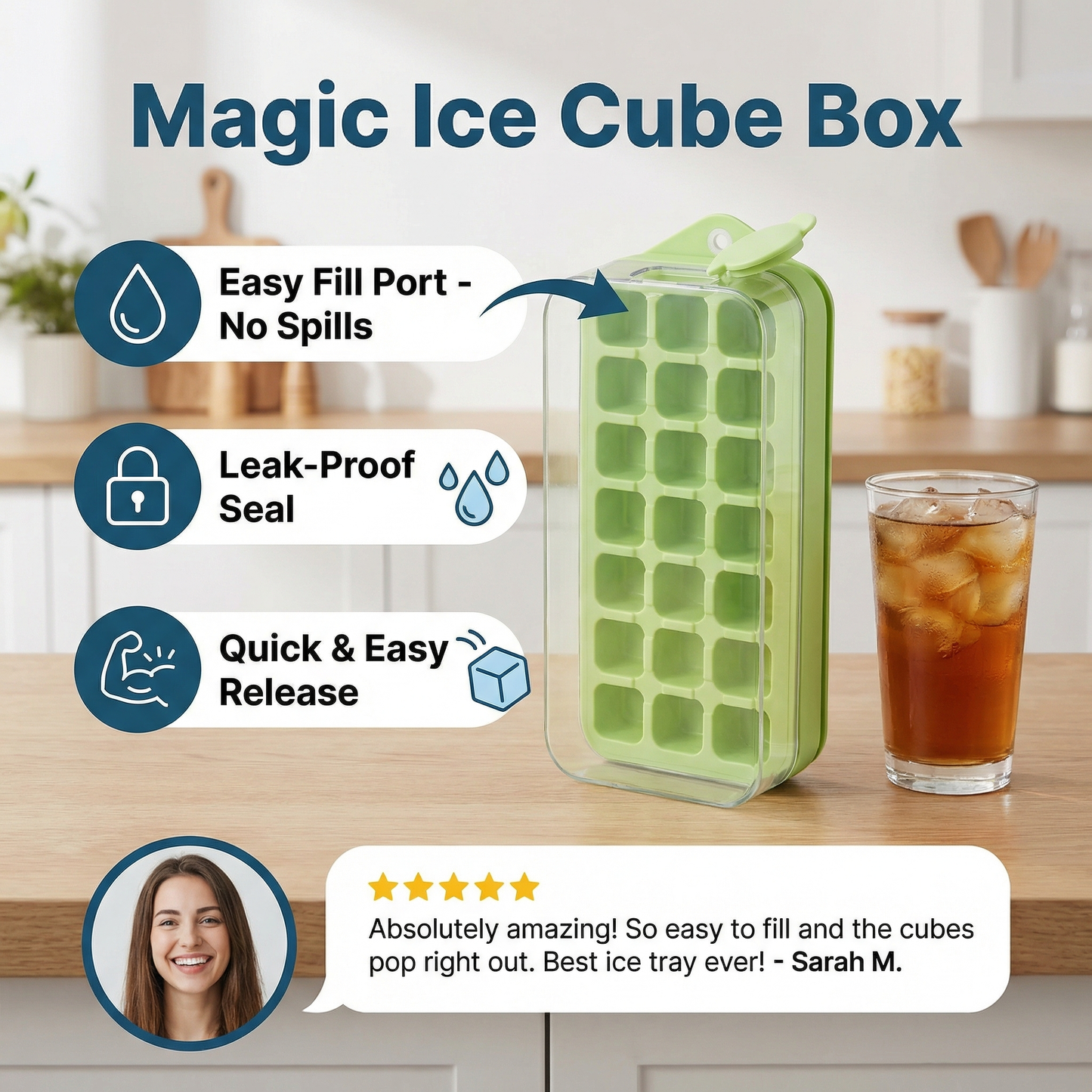 Magic Ice Cube Box