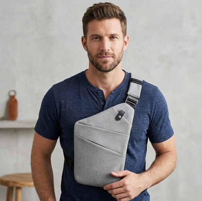 Anti-Theft Designer Crossbody Bag
