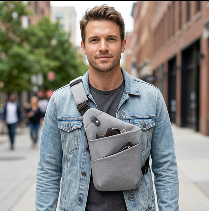 Anti-Theft Designer Crossbody Bag
