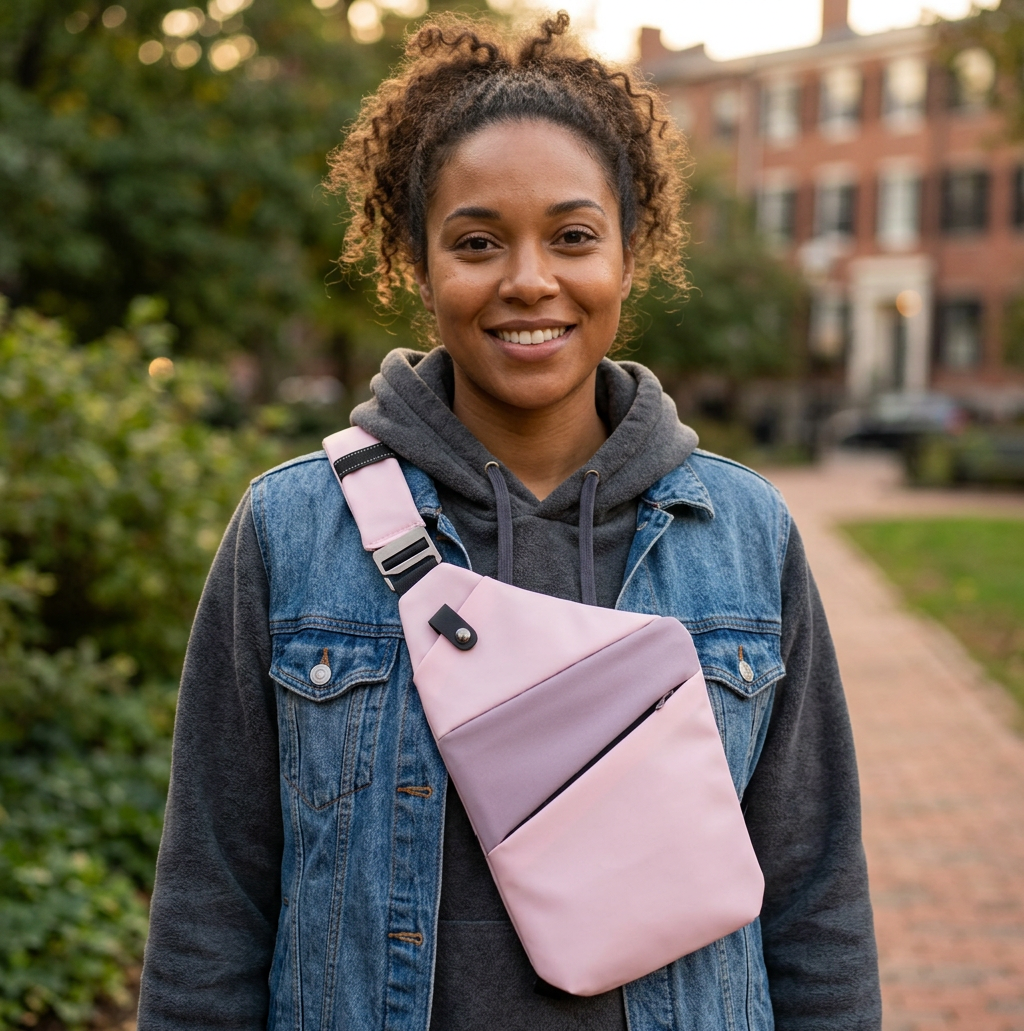Anti-Theft Designer Crossbody Bag