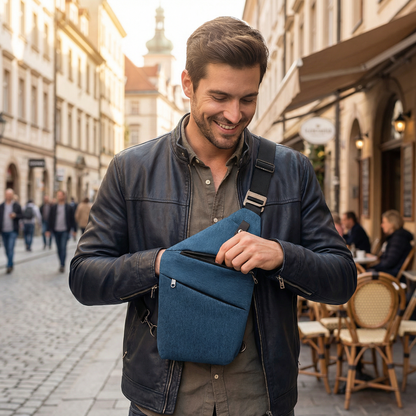 Anti-Theft Designer Crossbody Bag