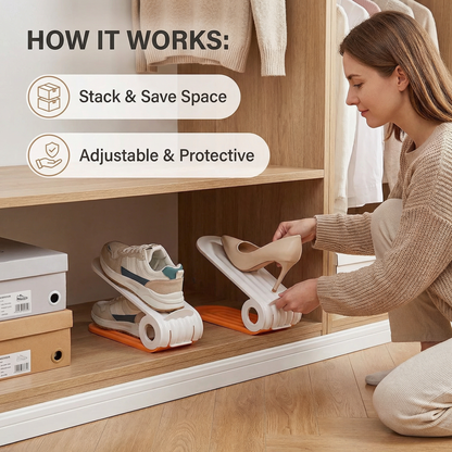 Shoe Organizer Practical Shoe Box Help