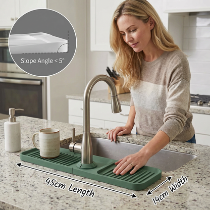 Silicone Splash Guard Sink Mat