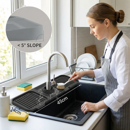 Silicone Splash Guard Sink Mat