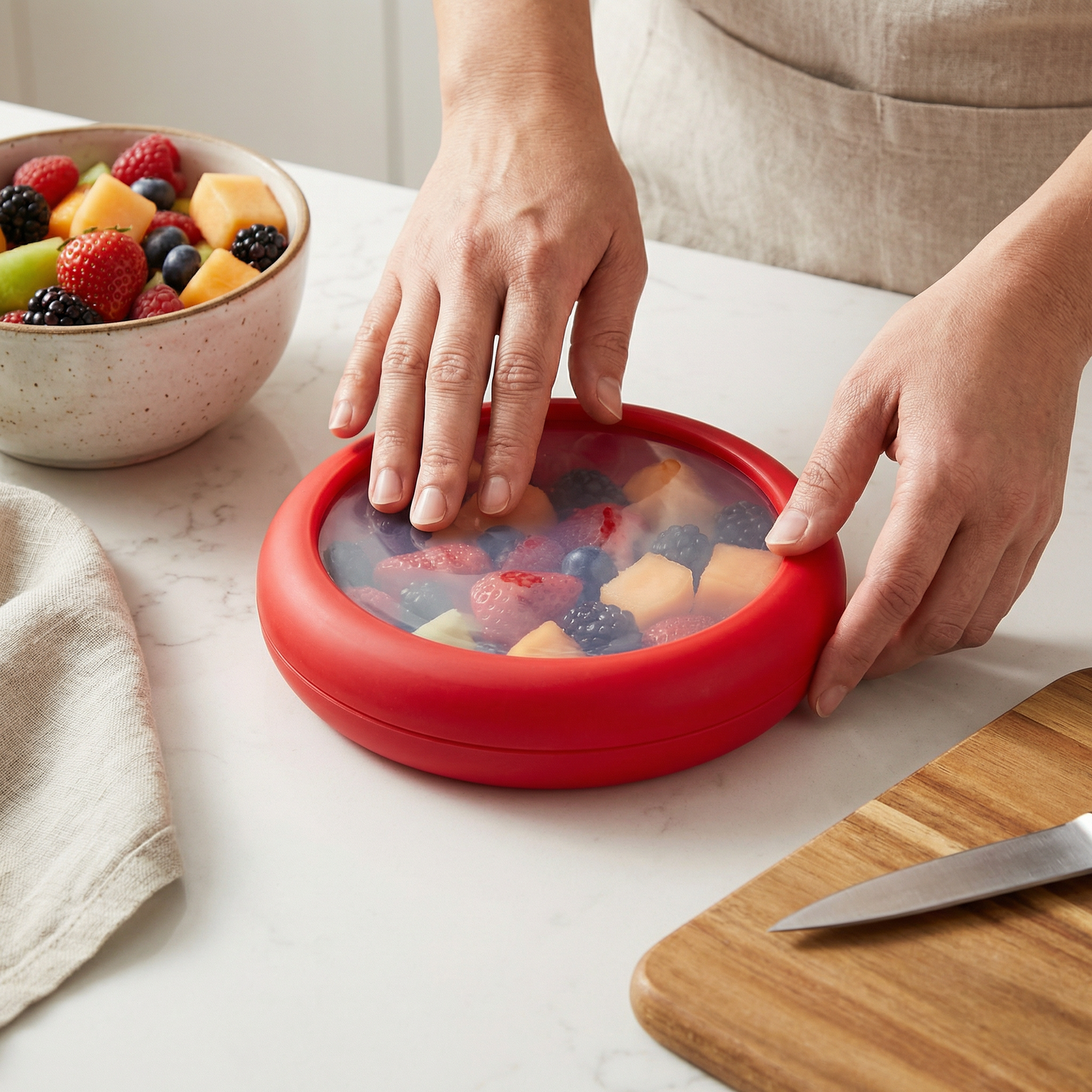 Silicone Fresh-Keeping Container