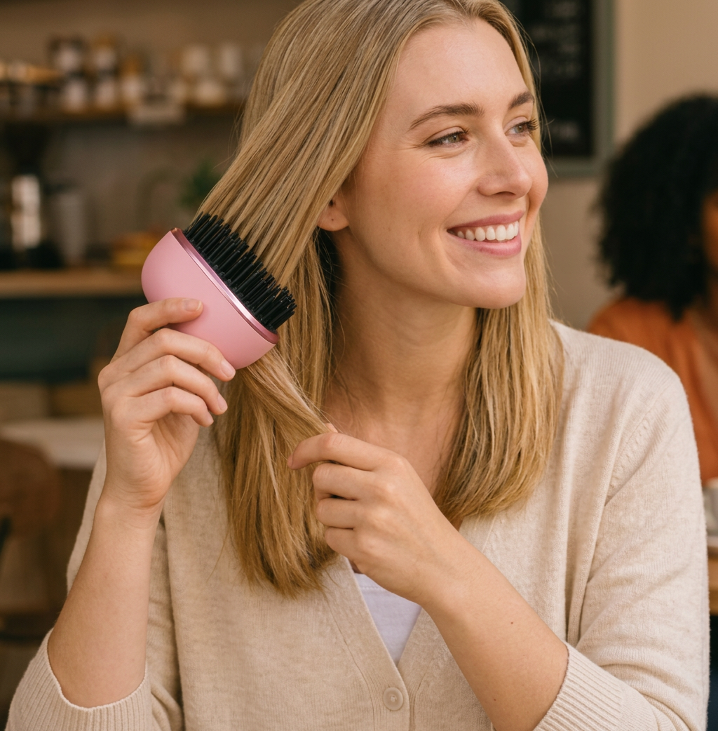 Smooth & Go Styler – The Wireless Hair Straightener for On-the-Go