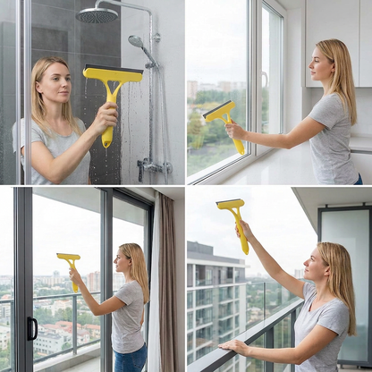 3-in-1 Multifunctional Glass Cleaning Rod