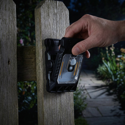 Practical Clip-On Solar Lamp with Motion Sensor