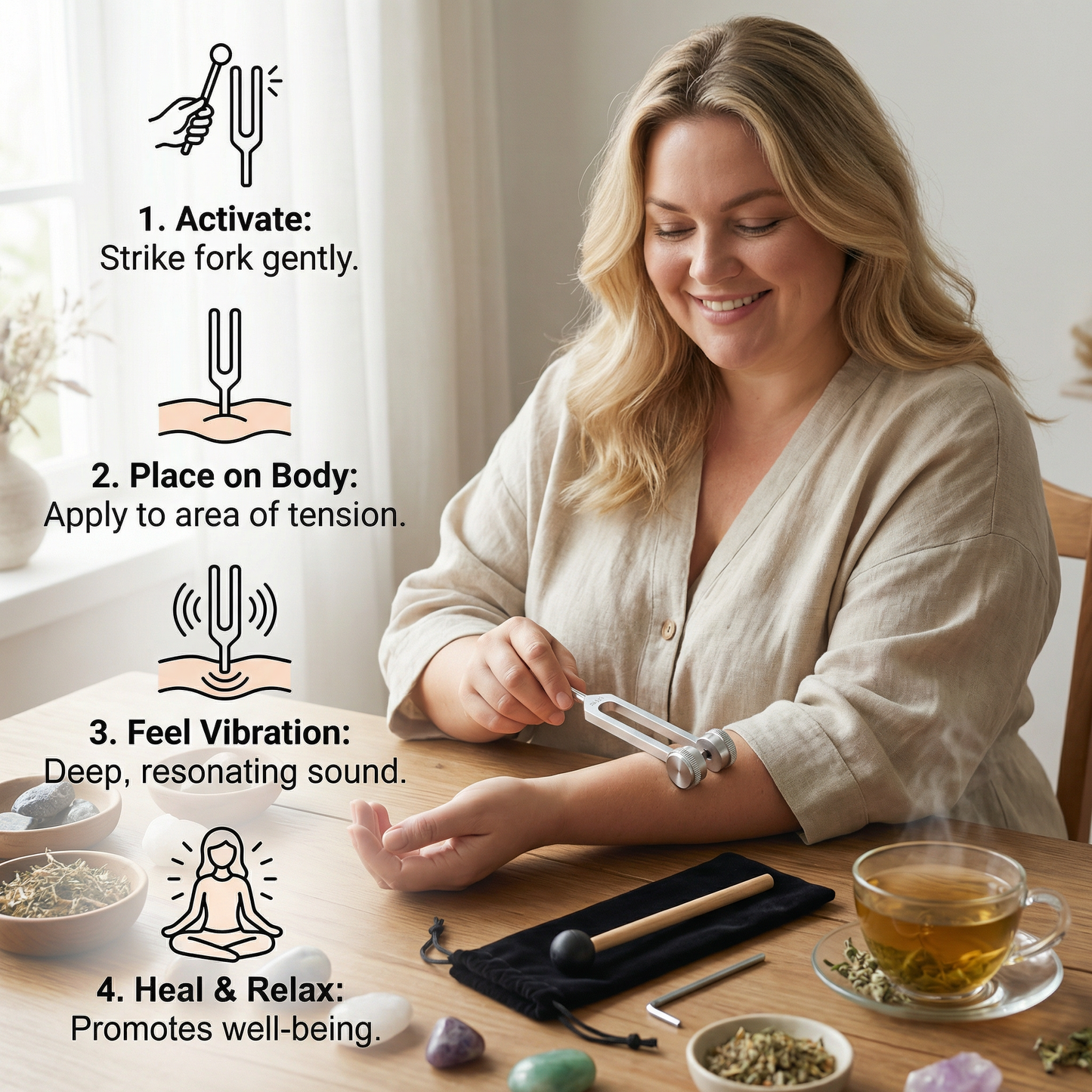 128 Hz Healing and Sound Instrument