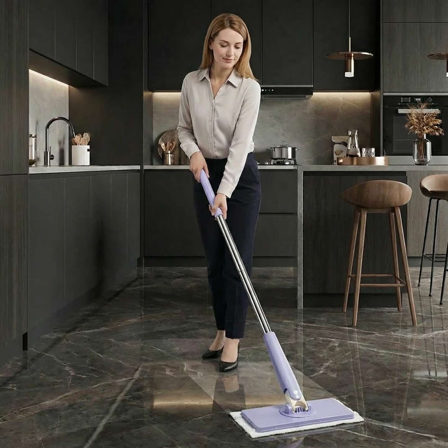 Practical floor mop