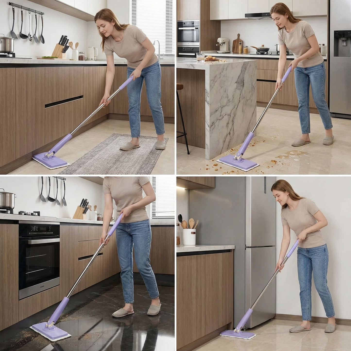Practical floor mop