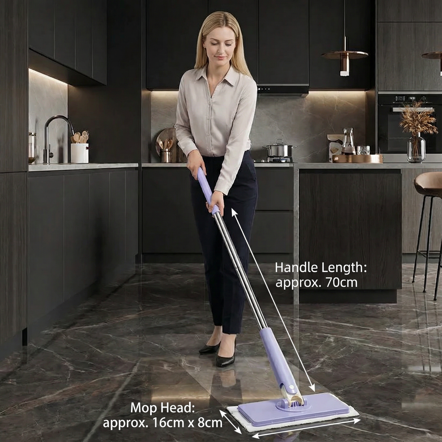Practical floor mop