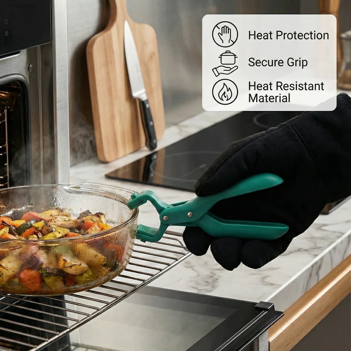 Heat-Resistant Handle for the Kitchen