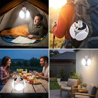 Practical Solar Outdoor and Camping Lamp
