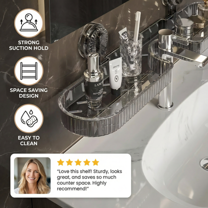 Suction Cup Sink Shelf