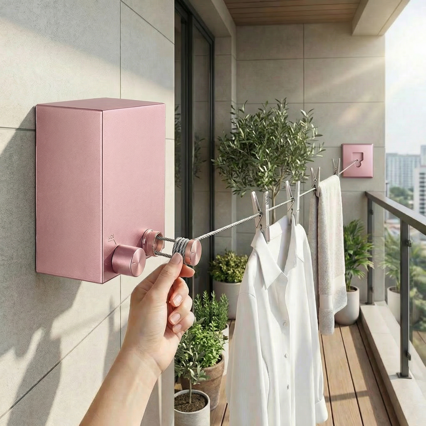Practical Extendable Clothesline