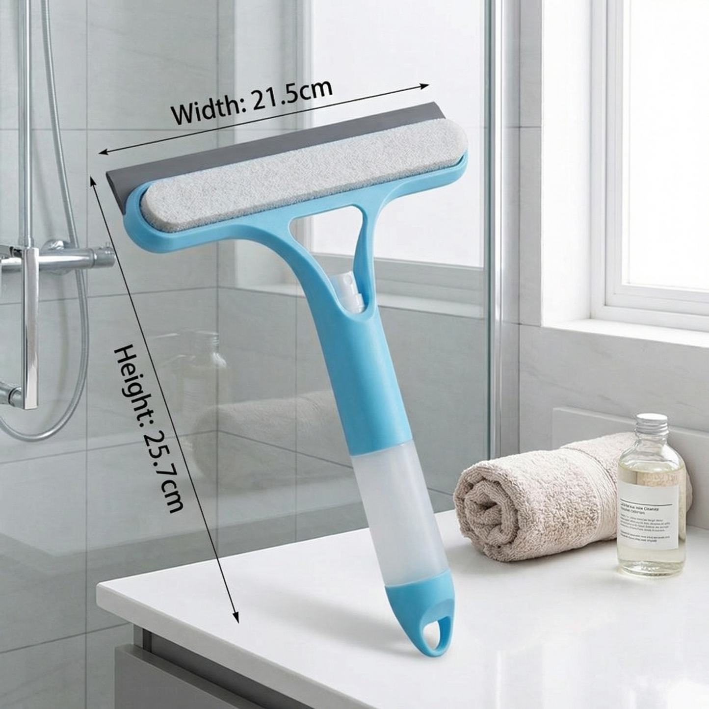 3-in-1 Multifunctional Glass Cleaning Rod