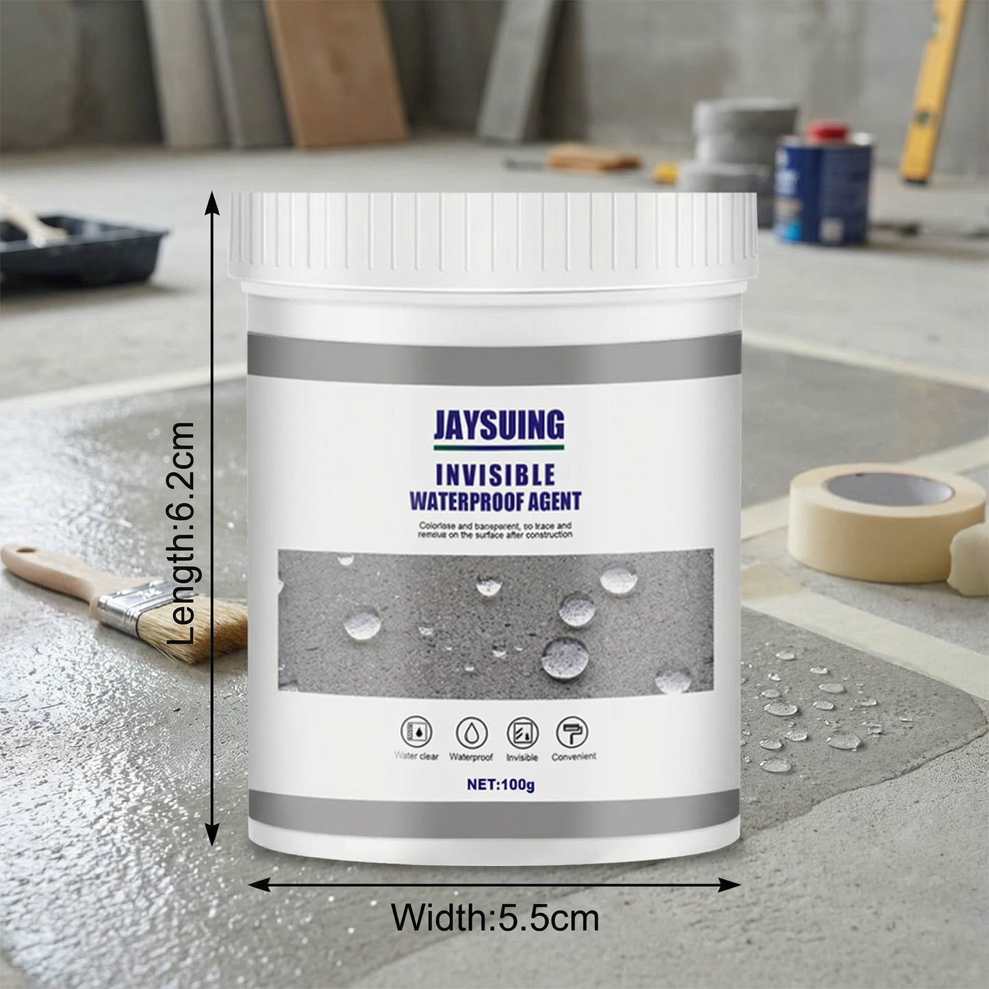 Waterproof Anti-Leak Clear Coating Agent
