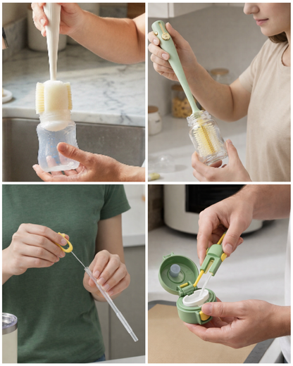 Practical 5-in-1 Bottle Cleaner
