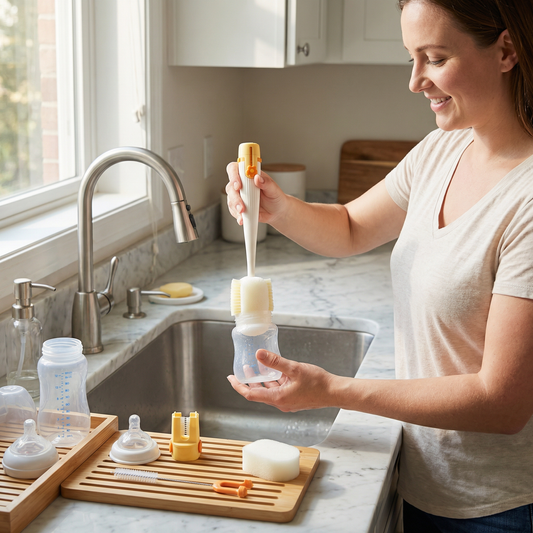 Practical 5-in-1 Bottle Cleaner