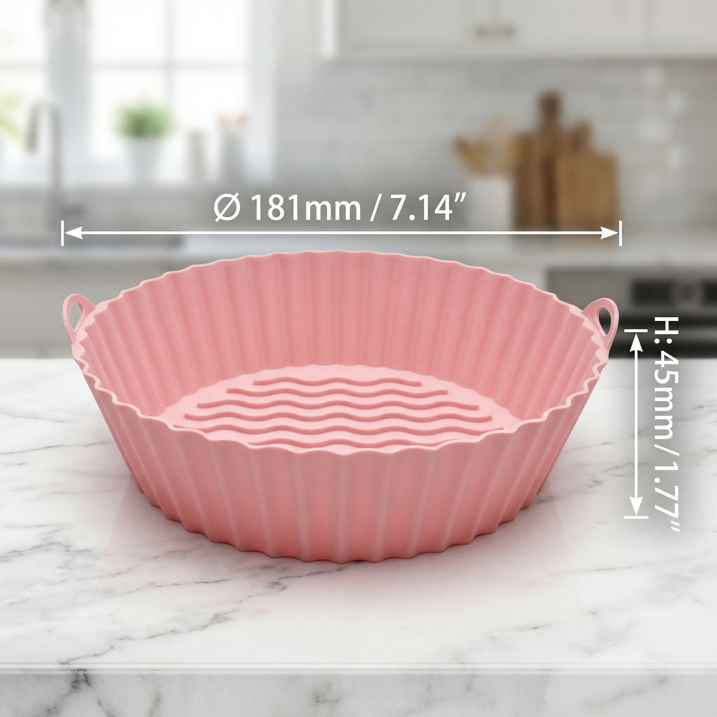 Reusable Non-Stick Silicone Mold for Air Fryer
