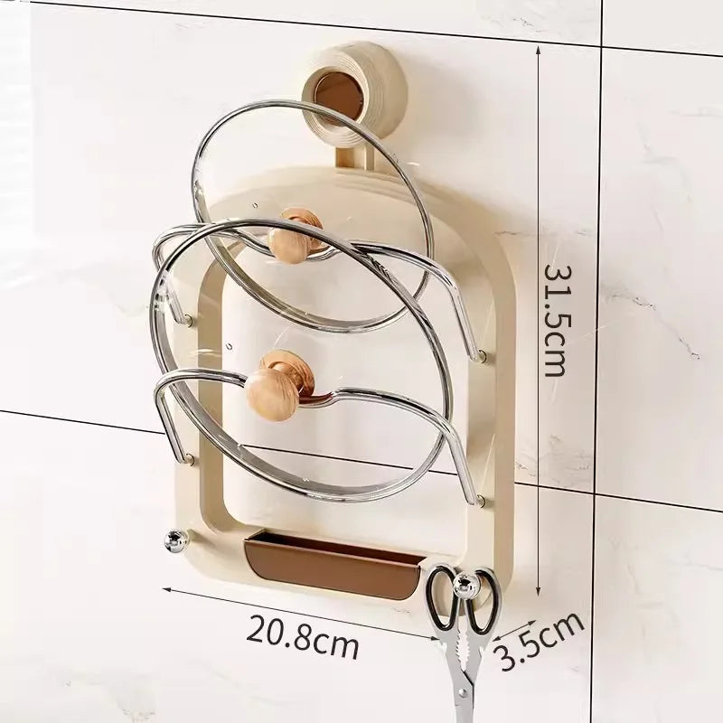 Practical Pot Lid Holder