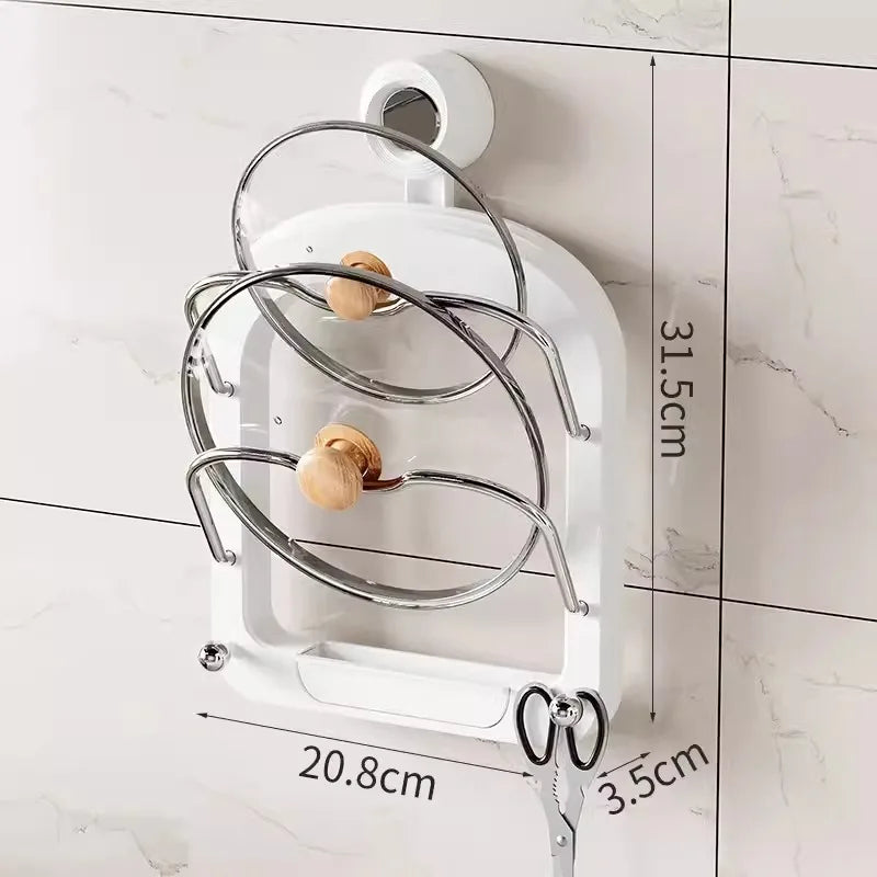Practical Pot Lid Holder