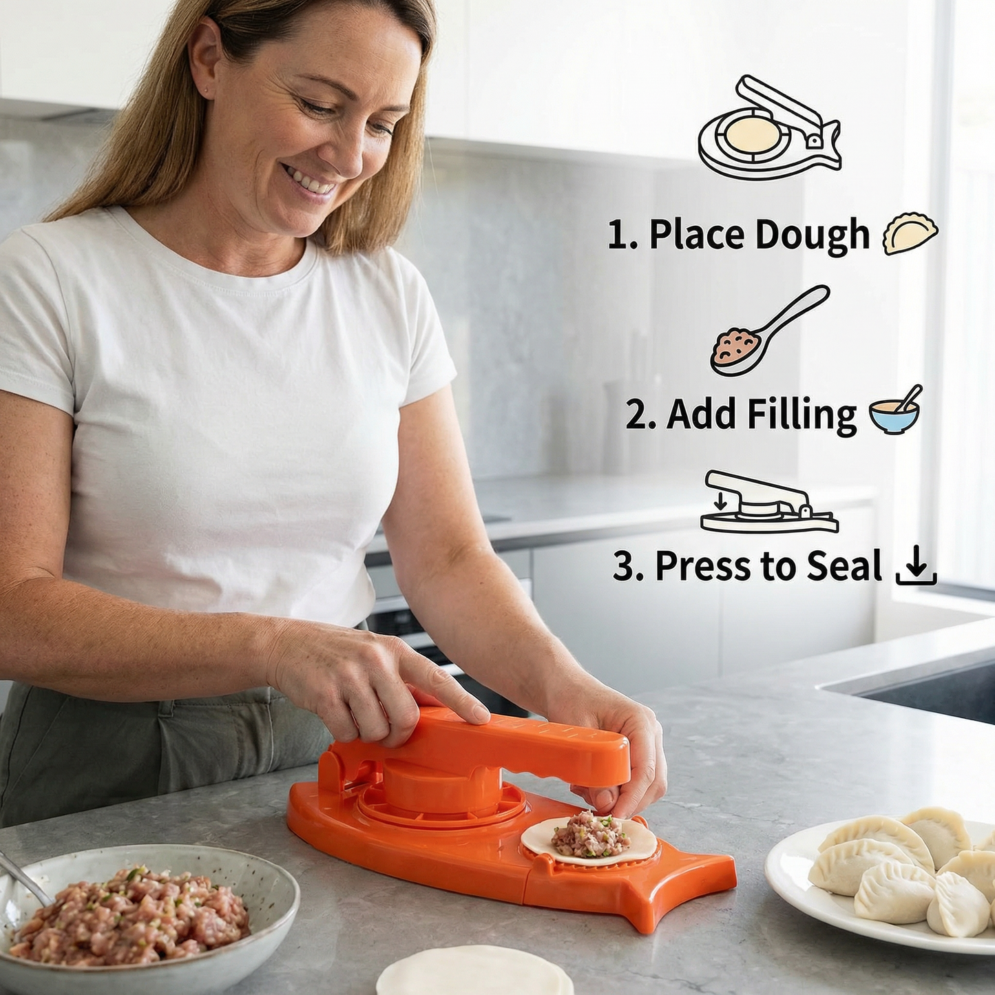 Dumpling Maker for the Kitchen – Practical Kitchen Tool