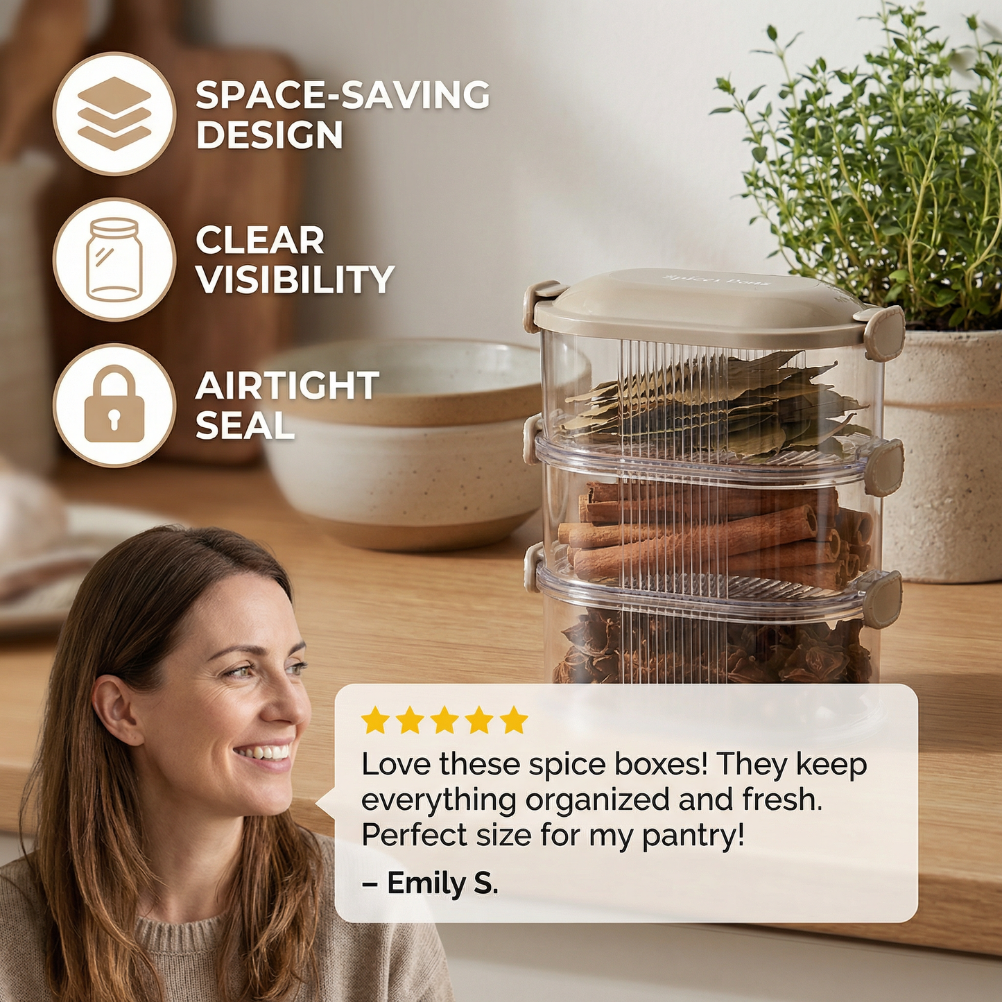 Practical Spice Boxes
