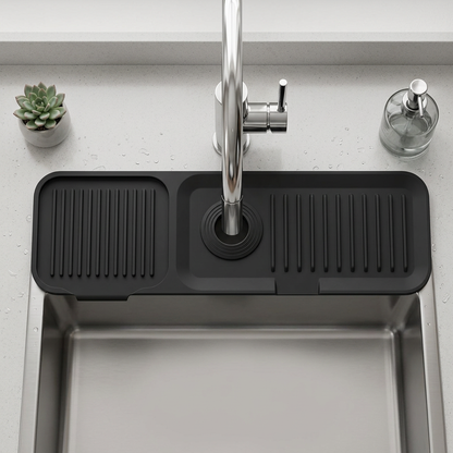 Silicone Faucet Splash Guard – Drip Mat for Sink & Basin