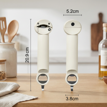 Multifunctional Stainless Steel All-in-One Opener