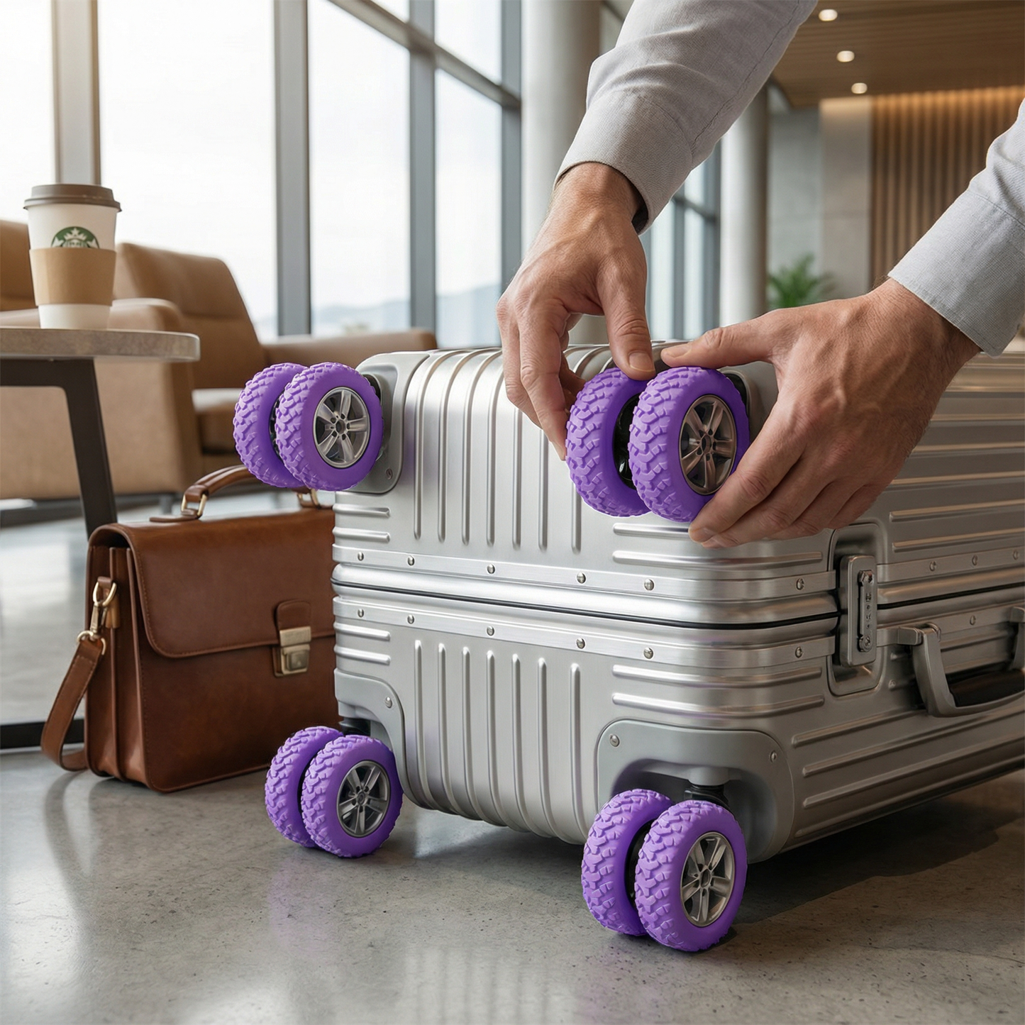 Wheel Guard for Suitcases