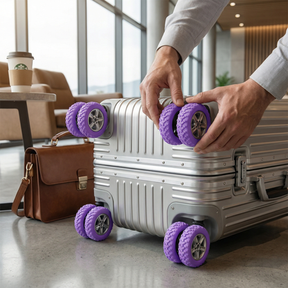 Wheel Guard for Suitcases