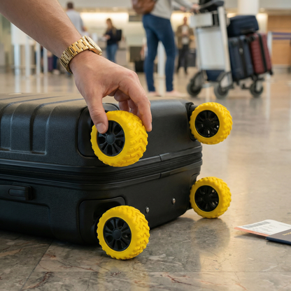 Wheel Guard for Suitcases