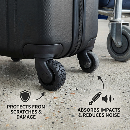 Wheel Guard for Suitcases