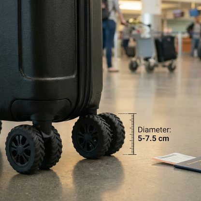 Wheel Guard for Suitcases